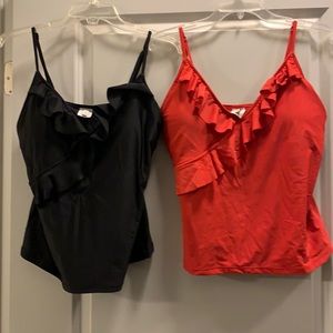 2 J Crew Tankini Tops